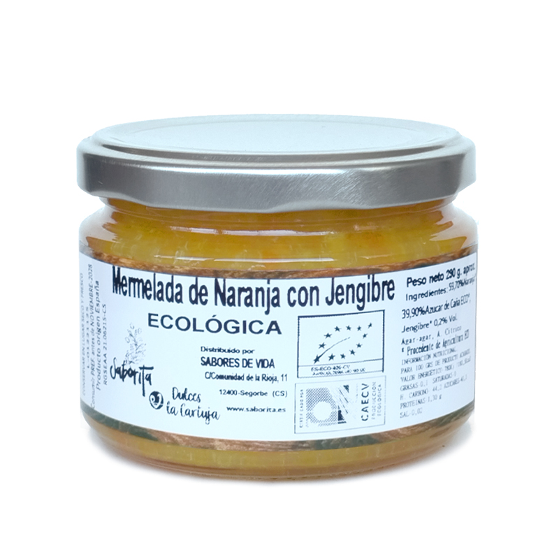 Mermelada de Naranja con Jengibre